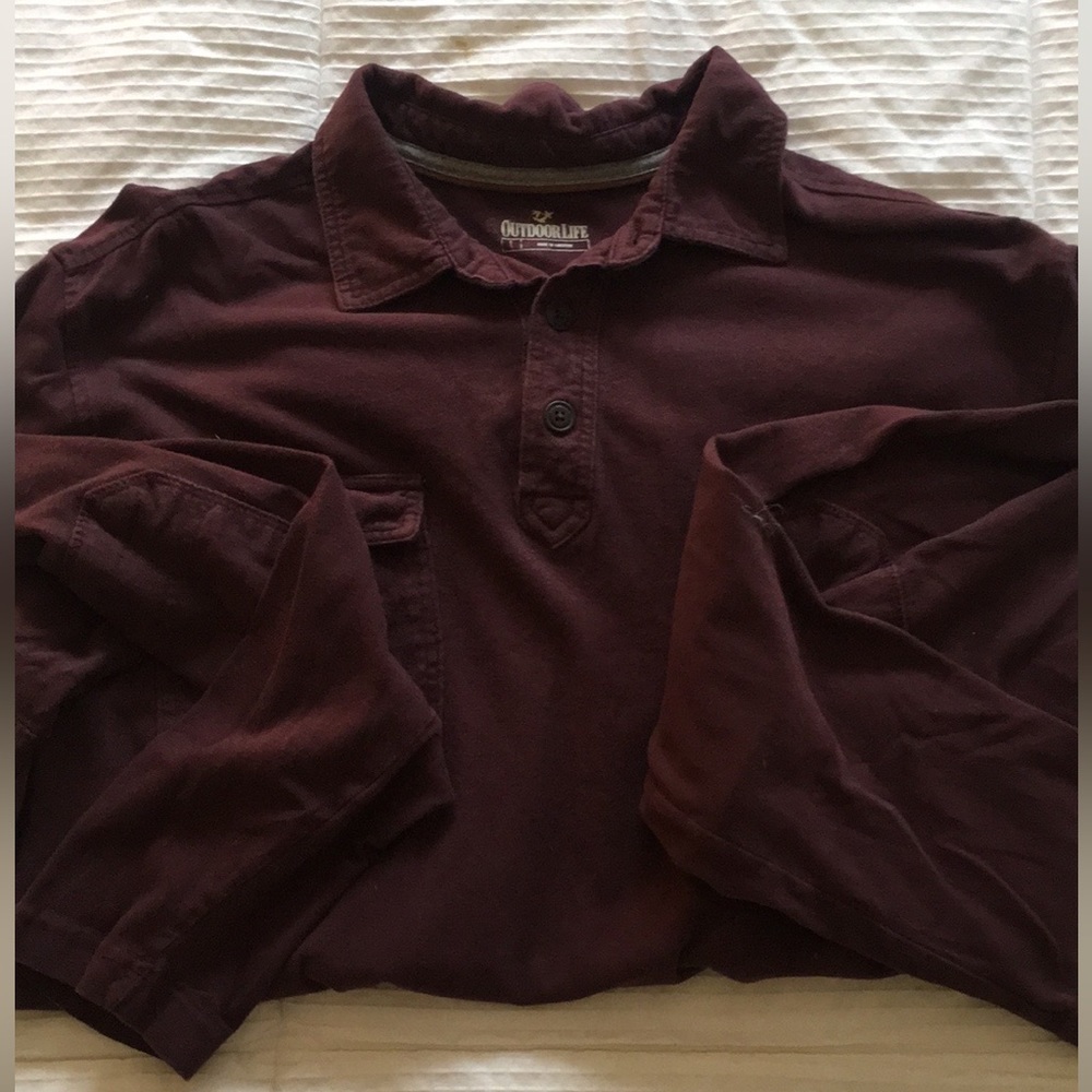long sleeve henley t shirt